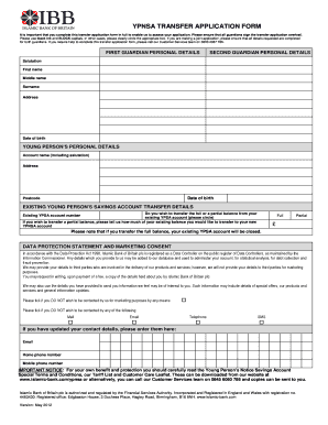 United Kingdom Islamic Bank Britain  Form