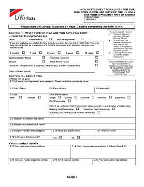 Voucher Application Form Vaf 1