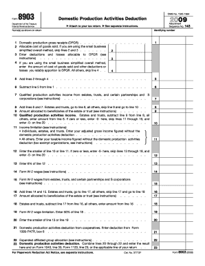 Form 8903