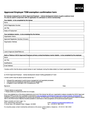 Confirmation of Cessation of Employment  Form