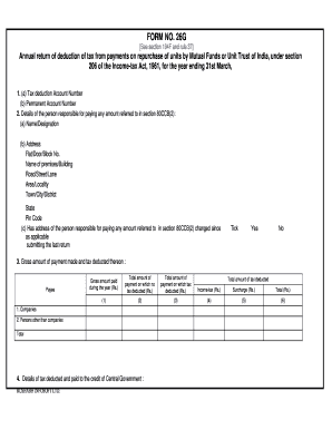 Form 26g