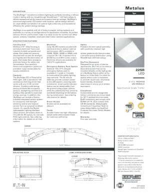  Metalux SkyRidge 22SR 2 X 2 Specification Grade Troffer Spec Sheet Metalux SkyRidge 22SR 2 X 2 Specification Grade Troffer Spec 2015-2024