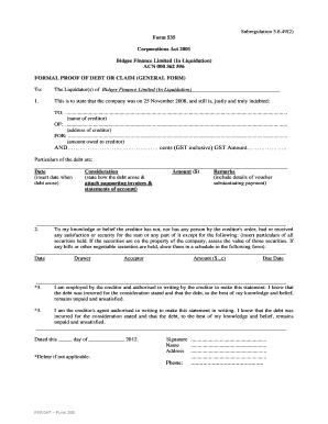 Form 535 Template