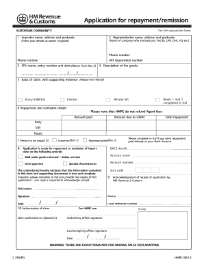 C285  Form