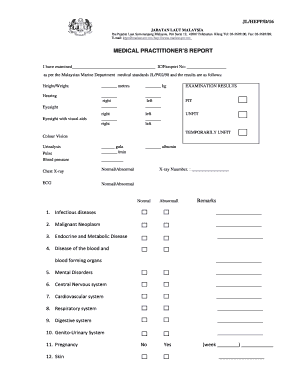 Jabatan Laut Malaysia Online  Form