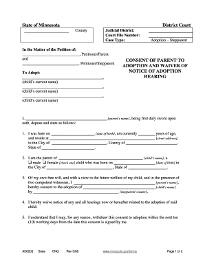 Mncourts Forms