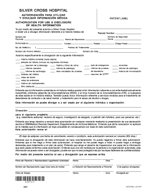 Medical Release Form in Spanish