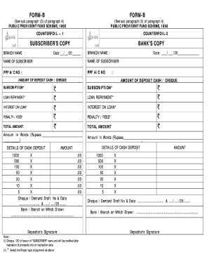 Sbi Withdrawal Form PDF