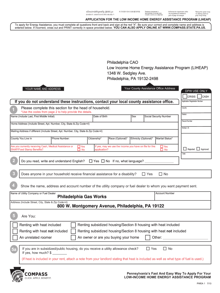  Liheap Application 2013-2024