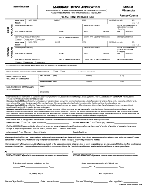  Marriage License Mn 2013