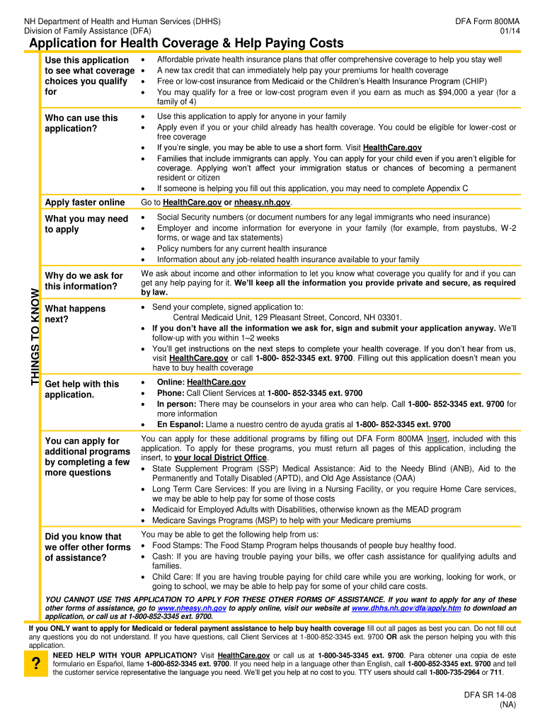  Nh Form Application 2014-2024