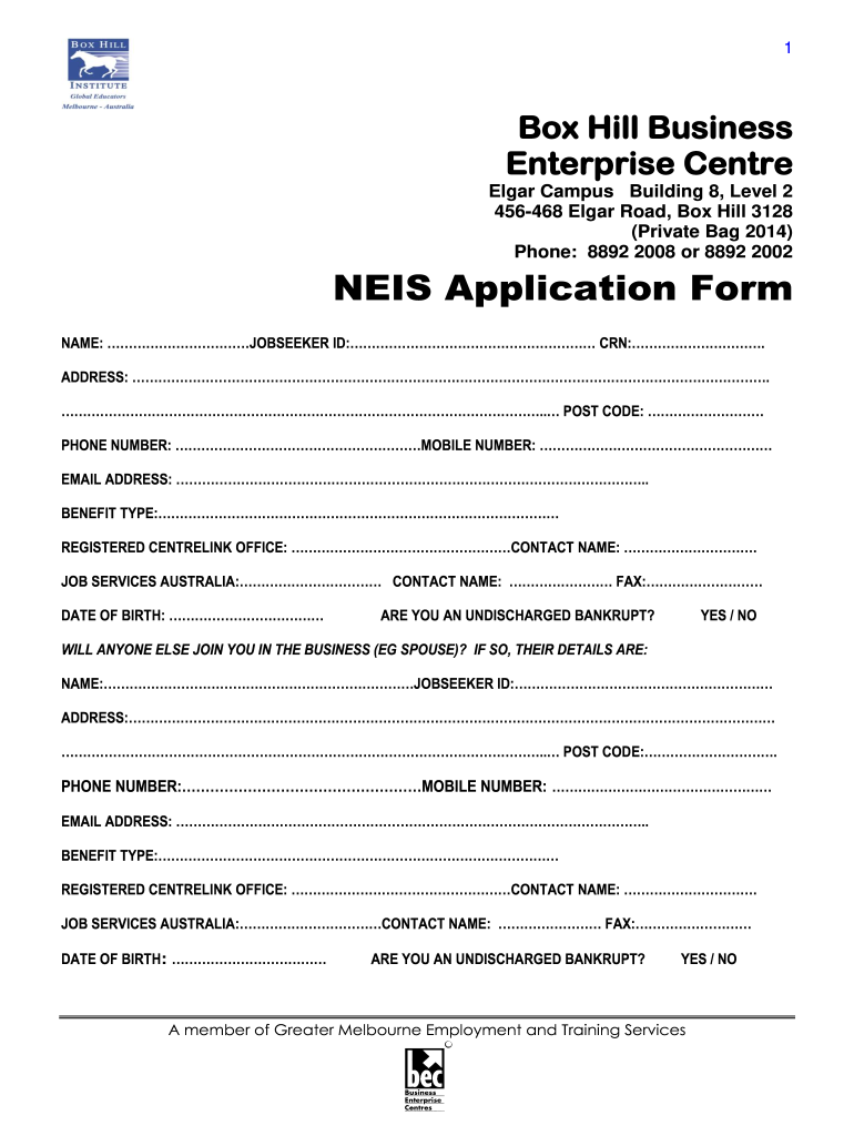  Box Hill Neis 2002-2024