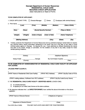 Motion for Reconsideration Georgia  Form
