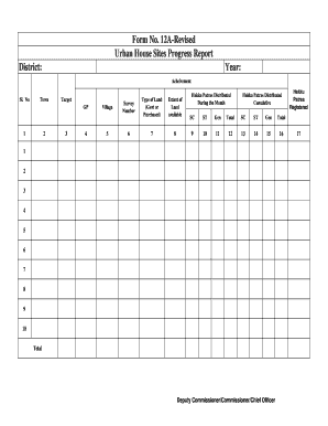 Rajiv Gandhi Vasati Nigam  Form