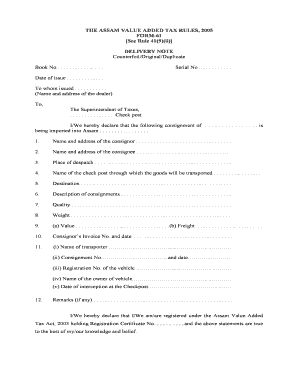 Assam Excise Online Permit  Form