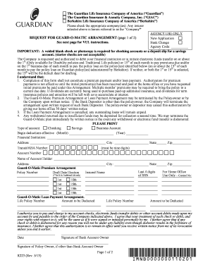 Gom Discount Guardian  Form