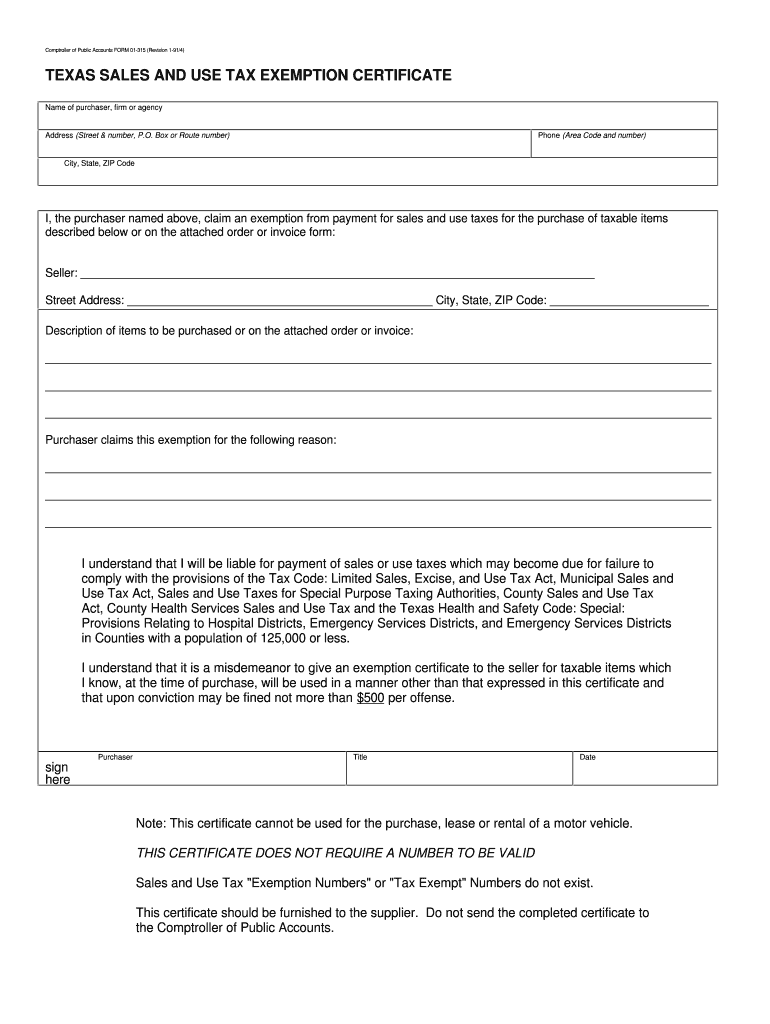 Texas Tax Exempt PDF 19912024 Form Fill Out and Sign Printable PDF