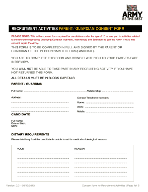 How to Write Attestation of Parent Guardian Consent Form