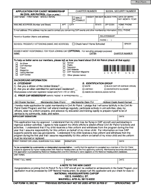 Capf 15  Form