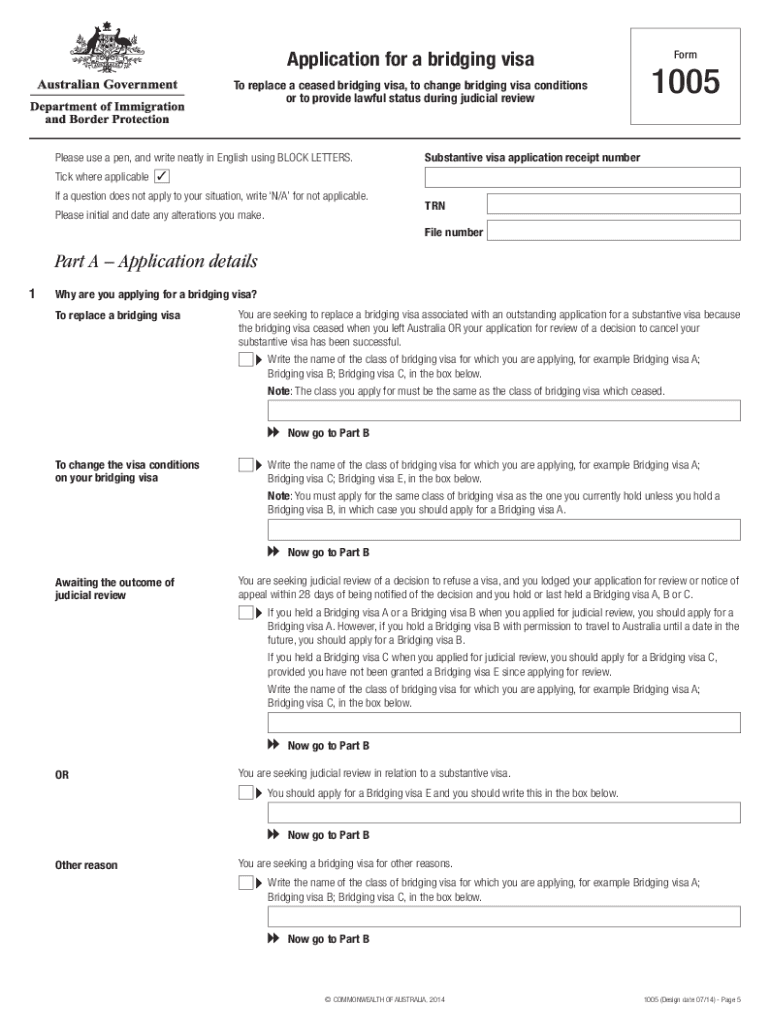 Form 1005