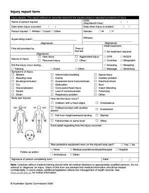 Accident Report Form