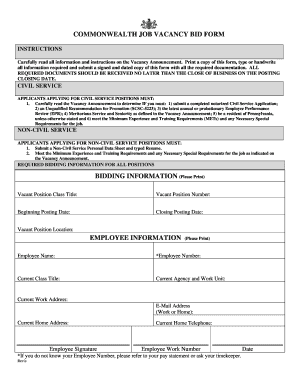 Application Form