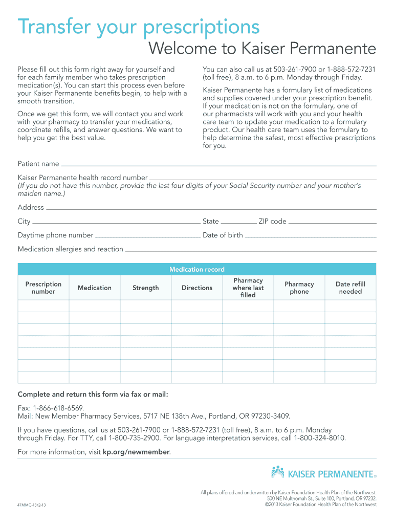  Permanente Transfer 2013-2024