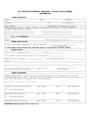 Navsuppact Naples Inst 7210 Commander, Navy Installations Cnic Navy  Form