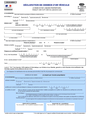 Certificat De Session  Form