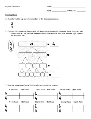 Rhythm Tree PDF  Form