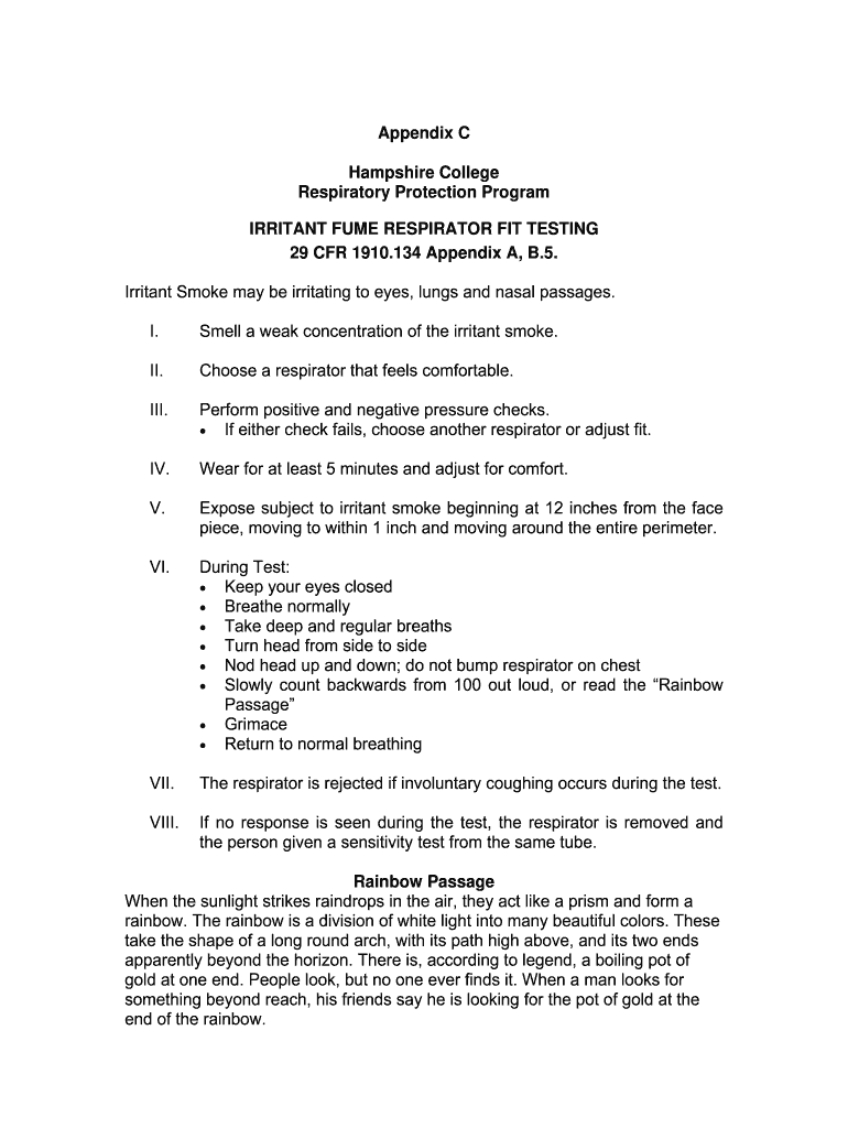 Respiratory Protection Program102009final Hampshire  Form