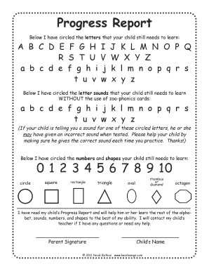 Below I Have Circled the Letters that Your Child Still Needs to Learn  Form