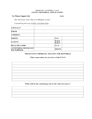 Maxwell Meighen Psu  Form