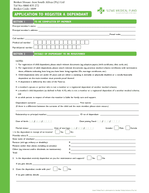 Minet Registration  Form