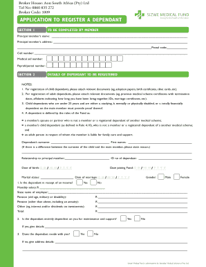 Minet Registration Form