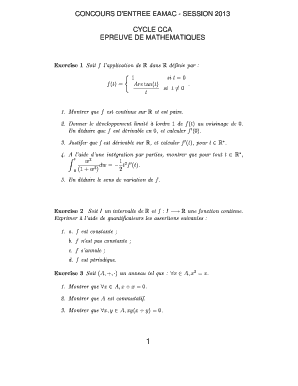 Sujets Corrig S Concours Asecna PDF  Form