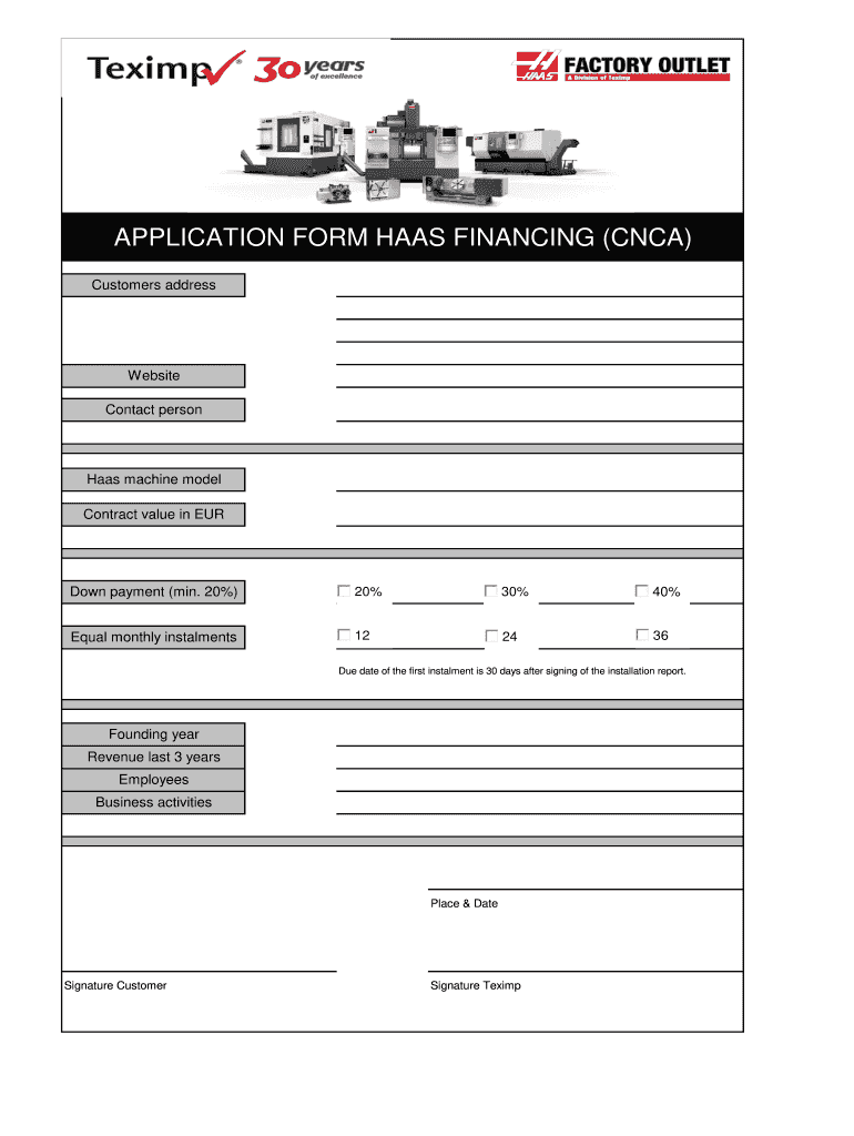 Get and Sign Cnca Application Form
