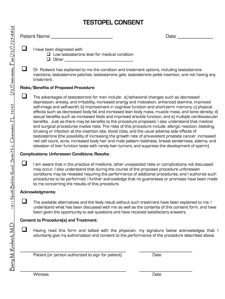 Informed Concent Forms for 