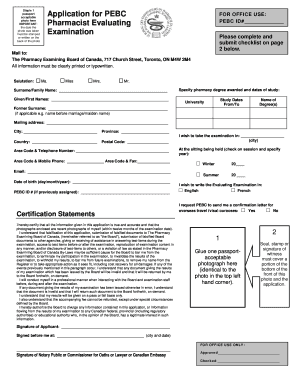 Pebc Online Application  Form