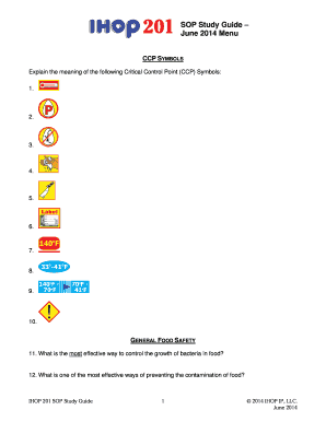 Ihop Sop  Form