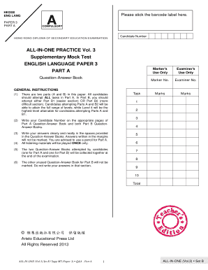 Developing Skills All in One Practice Vol 1  Form