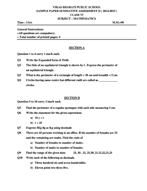 Kreeda Bharati Exam Sample Paper  Form