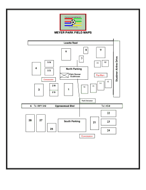 Meyer Park Field Map  Form