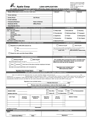 Ayala Coop  Form