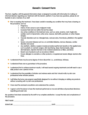 Mesotherapy Consent Form