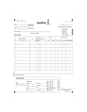 Mysmartfleetcard  Form