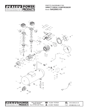 DIRECT DRIVE COMPRESSOR Model SA22503 Sitebox Ltd  Form