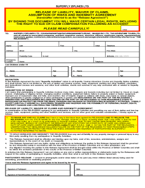 Superfly Waiver  Form