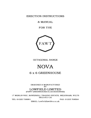 Fawt Greenhouse  Form