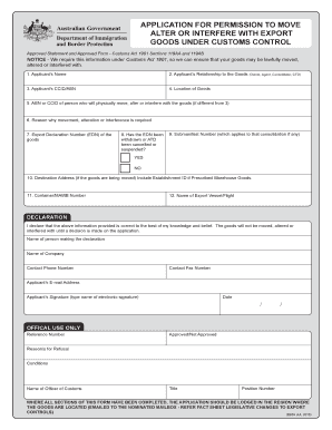 B959 Form